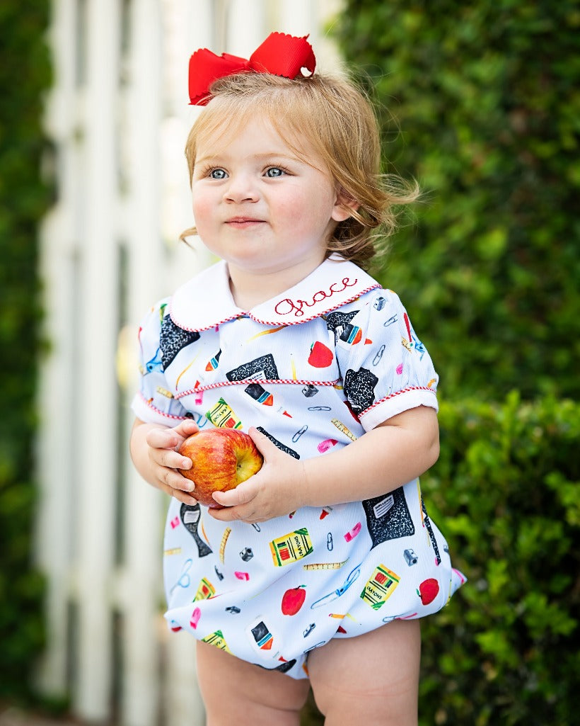 School Days Girls Bubble- FINAL SALE