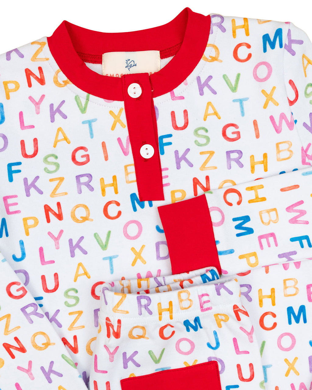 ABC Knit Pajama Set- FINAL SALE