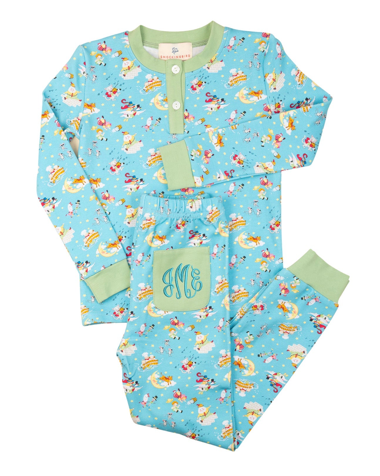Bedtime Stories Knit Pajama Set-FINAL SALE
