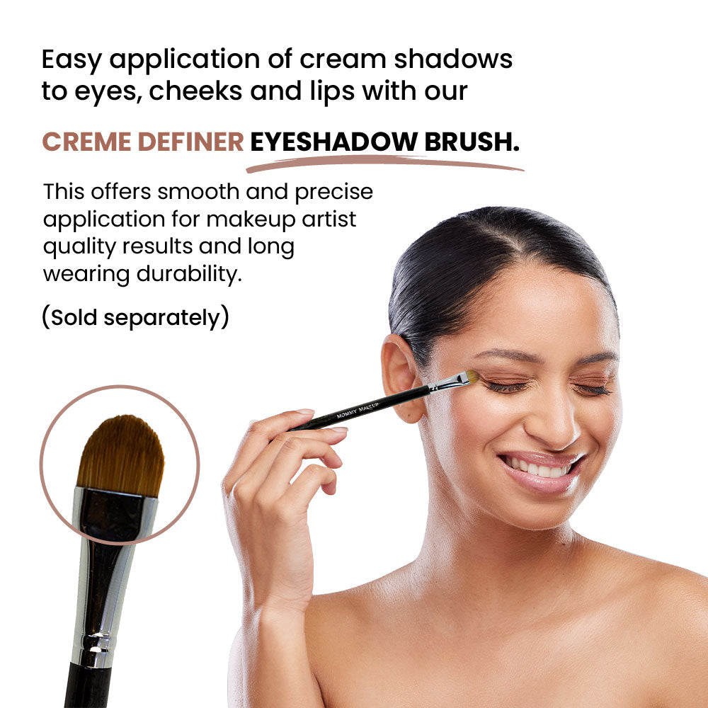 Cameo Any Wear Creme - A Waterproof Multi-tasking creme to powder product for eyes, cheeks & lips. Can be worn anywhere